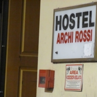 Entrance to the hostel