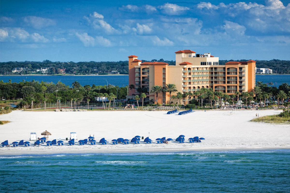 Sheraton-Sand-Key-Resort-Aerial