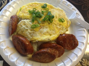  Portuguese sausage breakfast