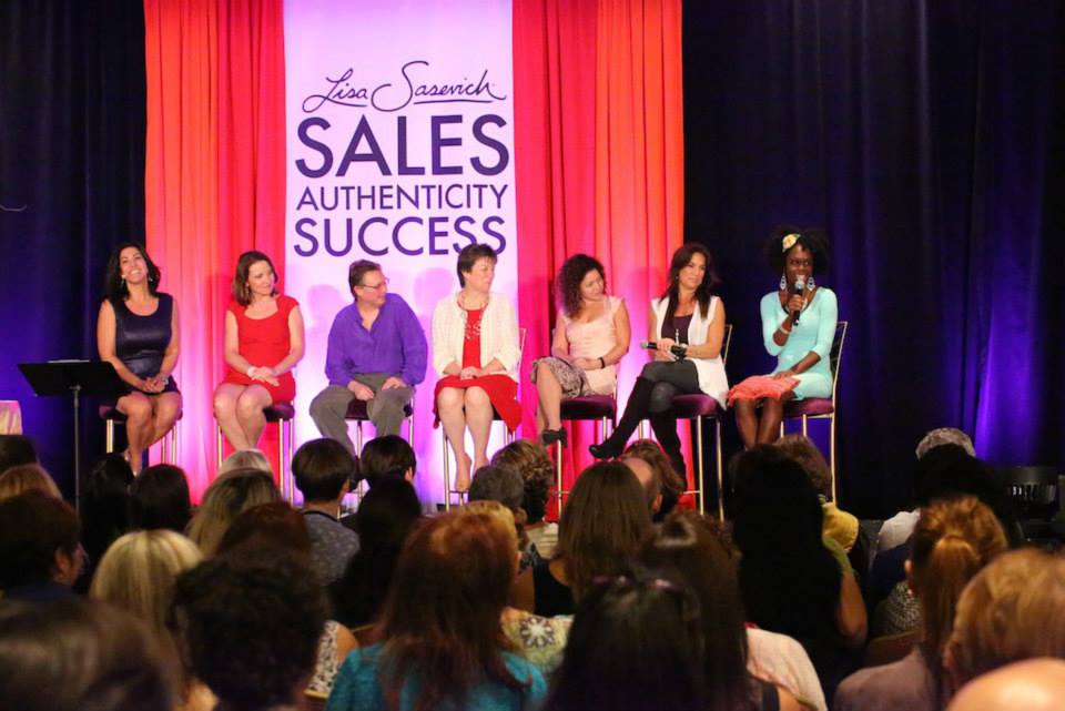 Speaking on the Success Panel at the Ultimate Sales Boot Camp in San Diego!