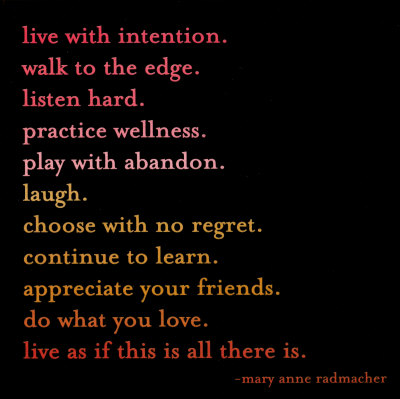 livewithintention