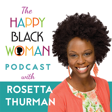 happy black woman podcast small