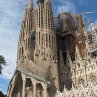 view of La Sagrada de Familia