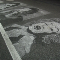 street art on the waterfront